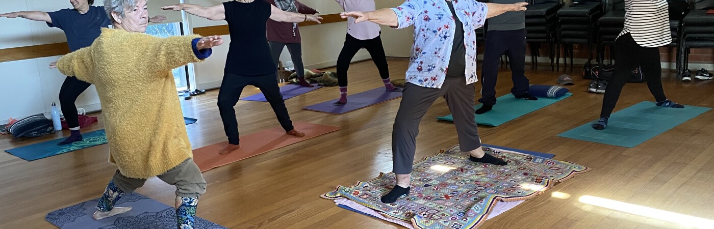 Yoga in Violet Town