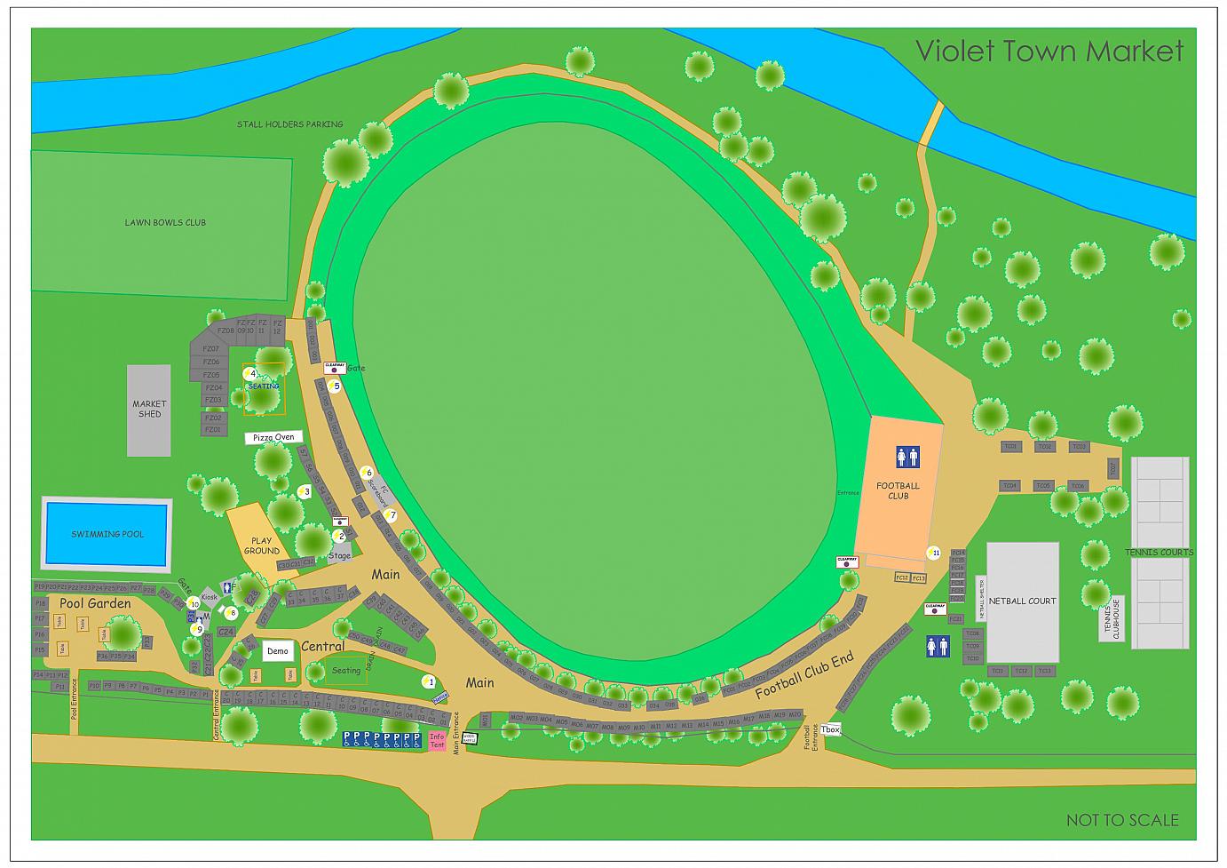 Info for Stall Holders Violet Town