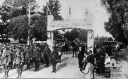 37th-band-marching-at-Seymour-army-Camp-c-1916