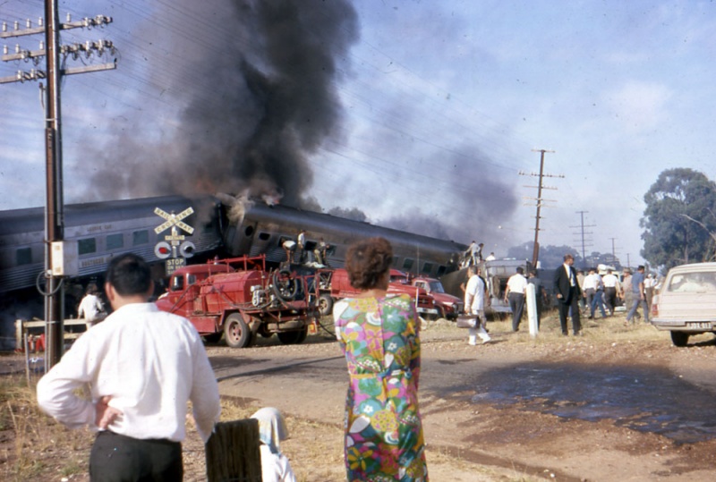 Crash of Southern Aurora 7 February 1969 Violet Town Photograph Gallery
