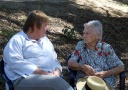 Official Opening of Red Footbridge, Honeysuckle Creek 2008 - Robin Landvogt, Doris Mullarvey