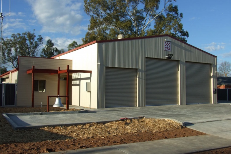 Violet Town New CFA station, Cowslip Street 2009? Violet Town