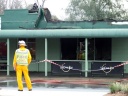 Fire destroys Milk Bar 2009