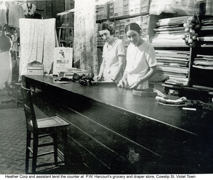 Harcourt Store assistants