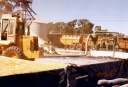 Loading Wheat at Railway Station