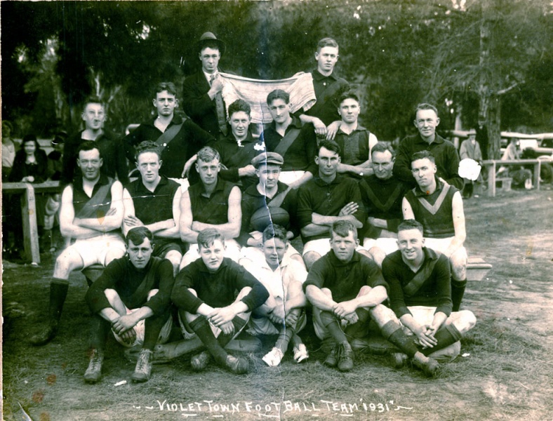 Violet Town Football Club 1931 Violet Town Photograph Gallery