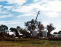 Wheat handling at Railway Station