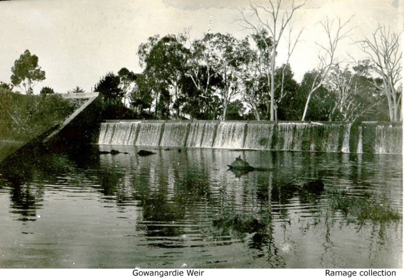 Gowangardie Weir Violet Town Photograph Gallery