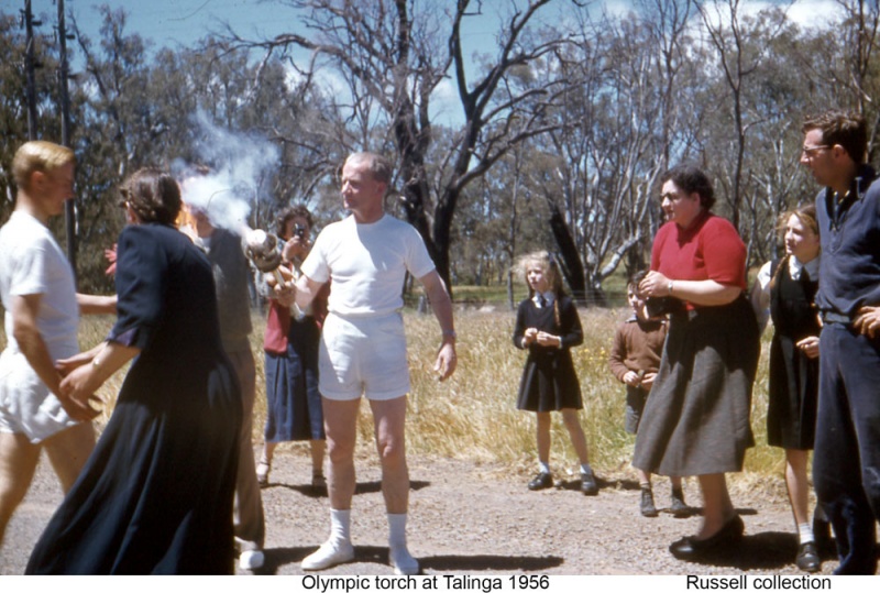 Olympic Torch at Nalinga