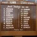 Headmasters at Violet Town School