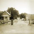 Old state and new portable school, Caniambo