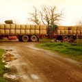 Semi Trailer load of wool, Koonda. 1960s